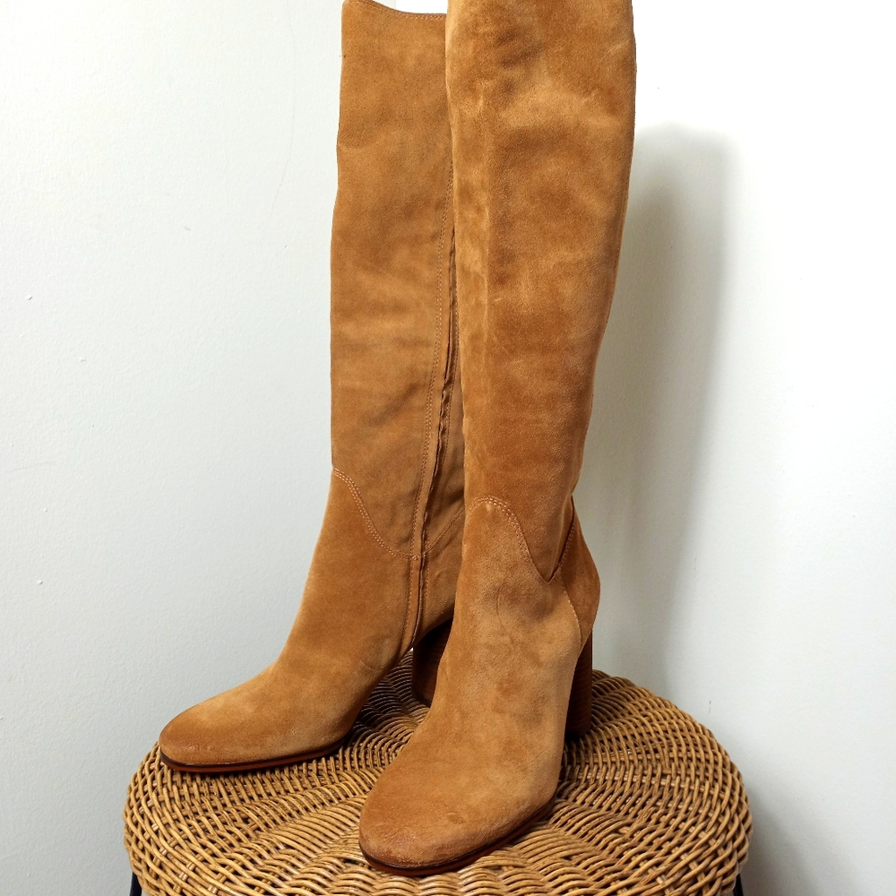 Sam Edelman Camellia Suede Leather Tall Boot 11